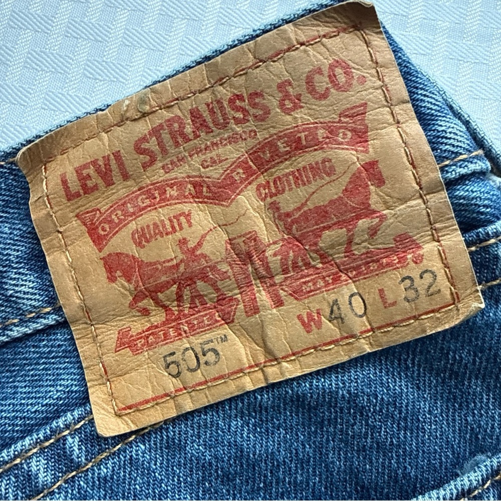 Levi's Classic Blue Jeans with Red Tag